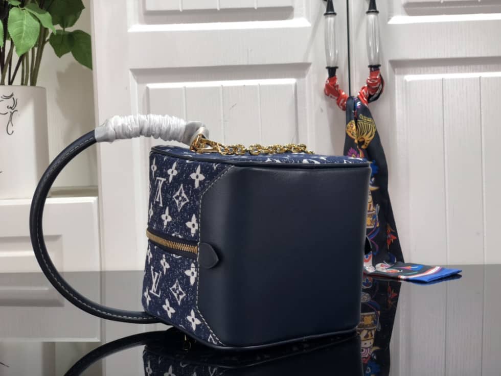 Louis Vuitton Square Denim Leather M59611 Replica Bag