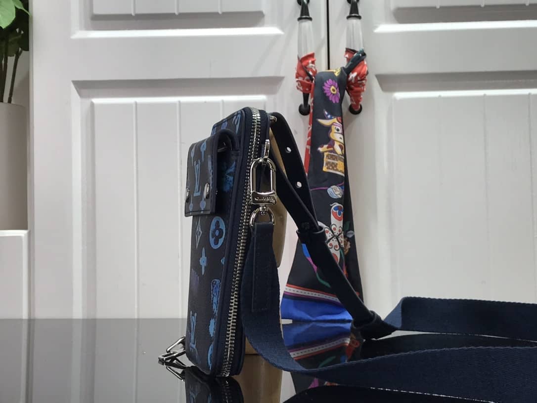 Louis Vuitton Watercolor Monogram Phone Pouch Replica M80466