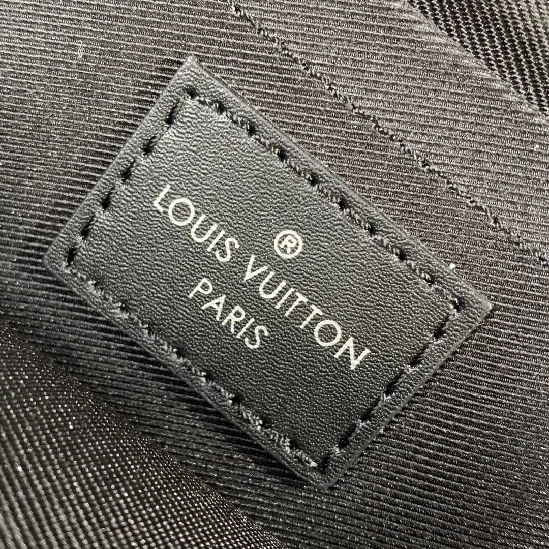 Louis Vuitton Damier Graphite Standing Pouch Replica Black N60448