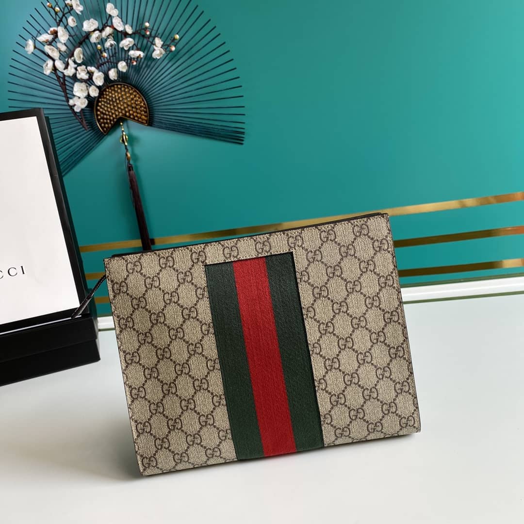 Gucci Purse Dupes Webbing Line GG Supreme 475316
