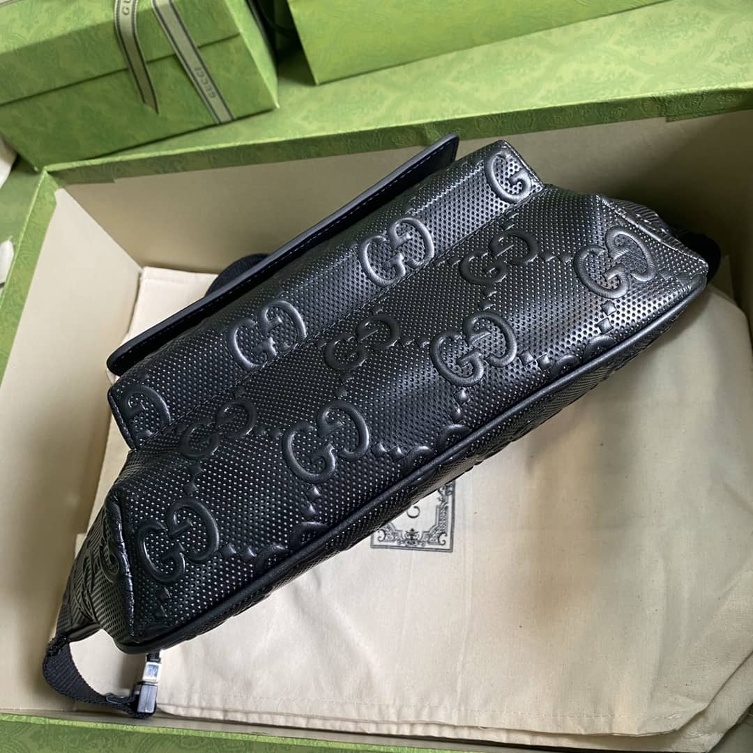 Gucci GG Embossed Leather Belt Bag Bumbag Replica 645093