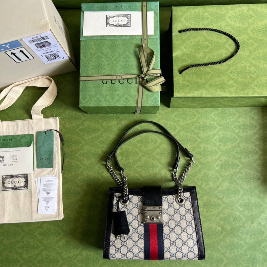 Best Replica Gucci Padlock Small Chain Shoulder Bag 498156 Replica(ColaReps)