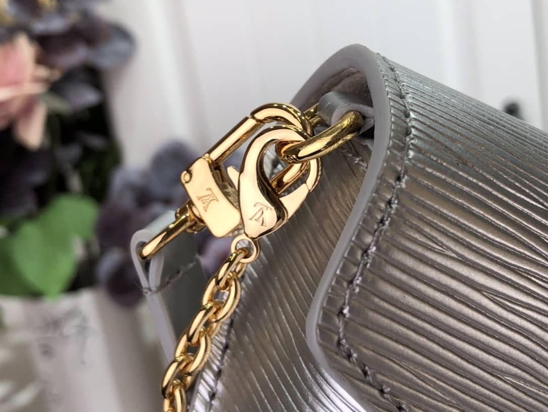 Louis Vuitton Epi Leather Padlock On Strap Replica Bag Silver M80819