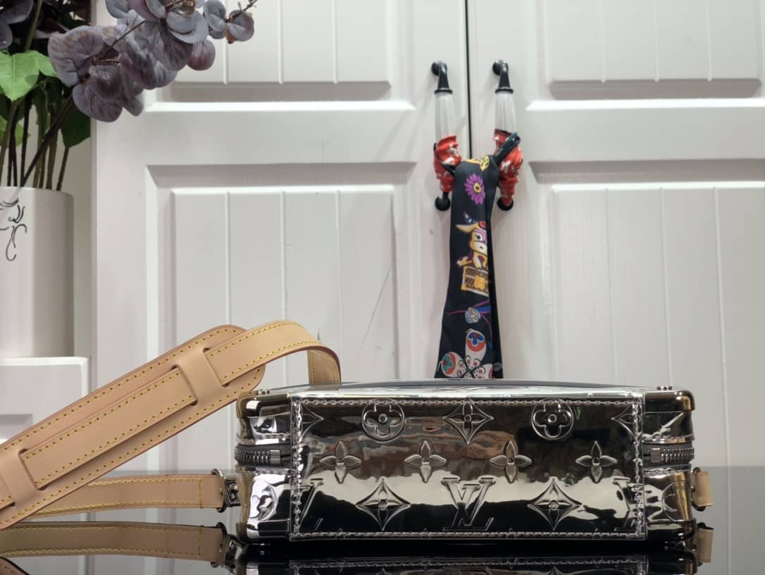 Louis Vuitton Mirror Handle Trunk Replica Shoulder Crossbody Bag