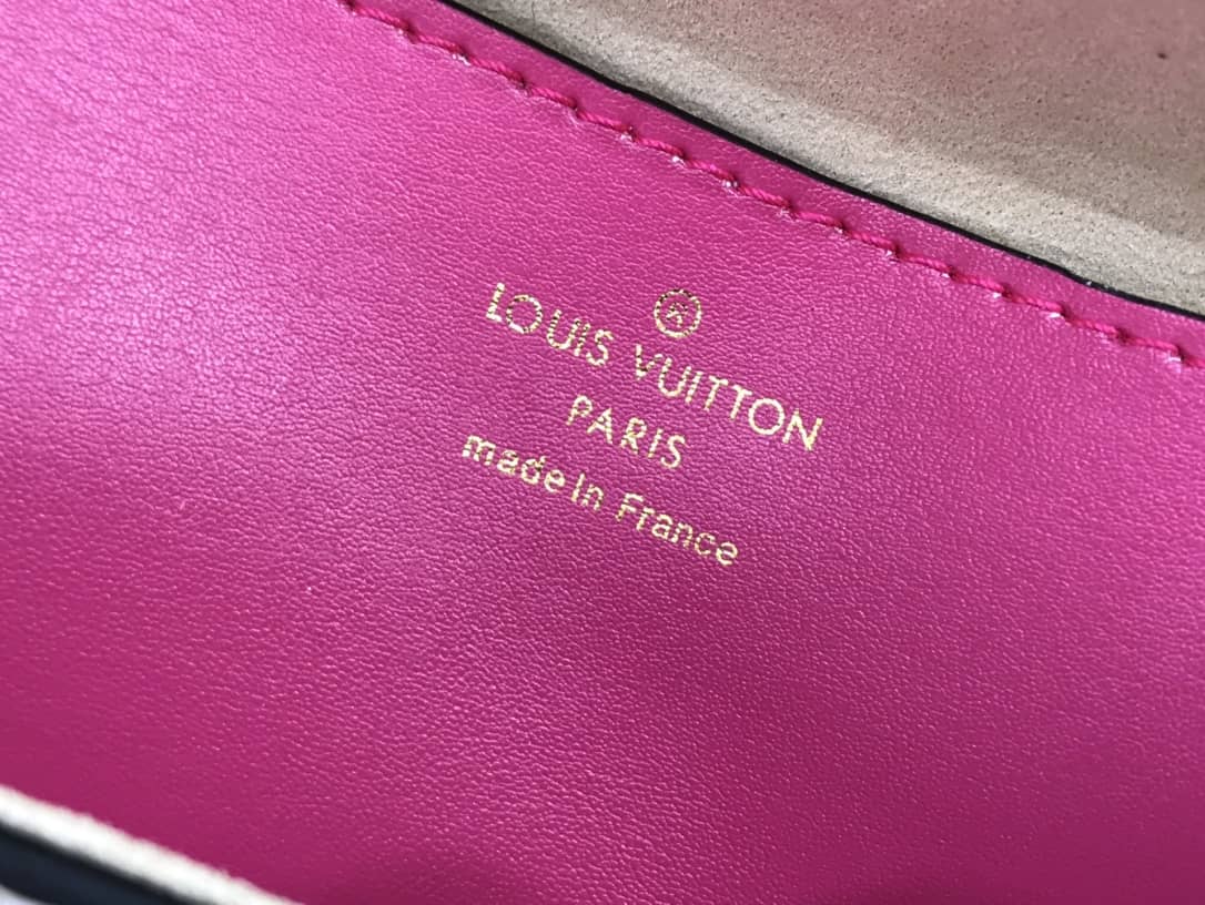 Louis Vuitton Epi leather Twist MM Replica Handbag White M57667