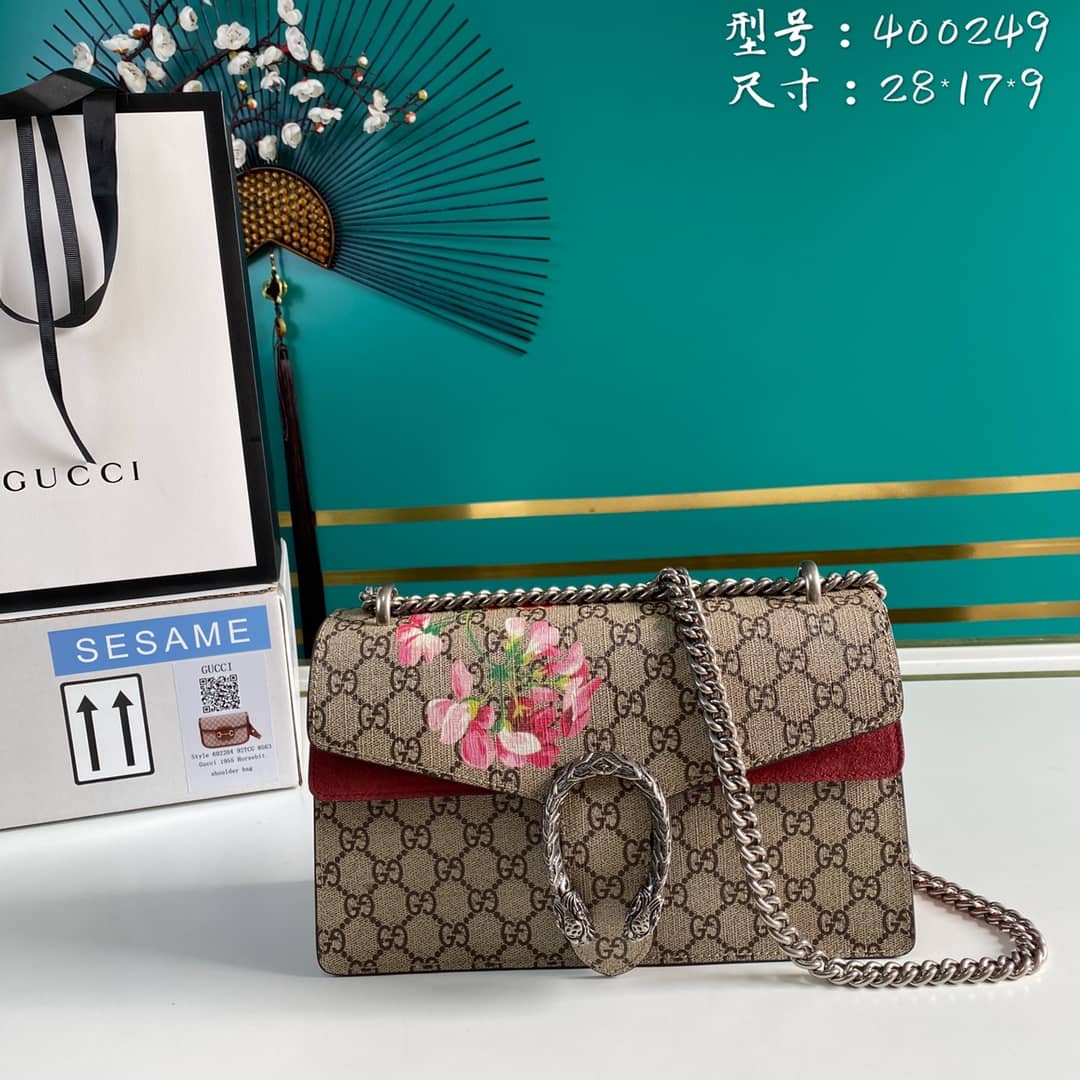 Gucci Dionysus Small GG Shoulder Bag Replica 400249