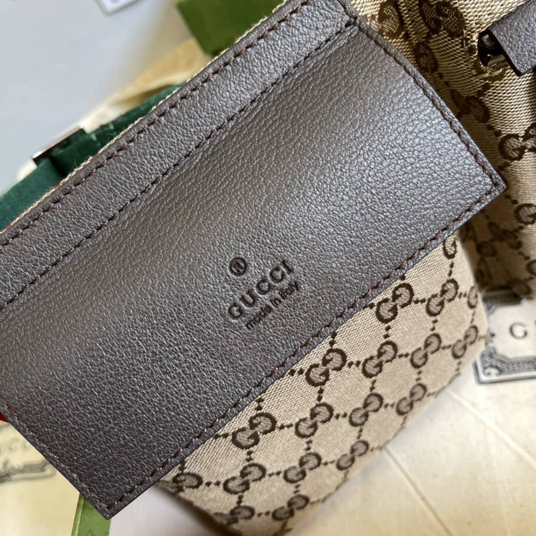 Gucci GG Canvas Waist Crossbody Belt Bag Replica 28566