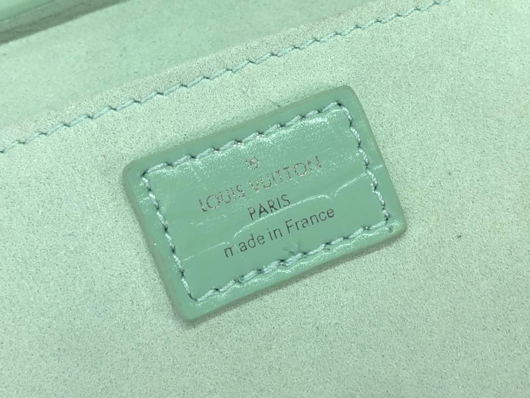 Louis Vuitton Petit Sac Plat Flat Shoulder Bag Replica Green M80169