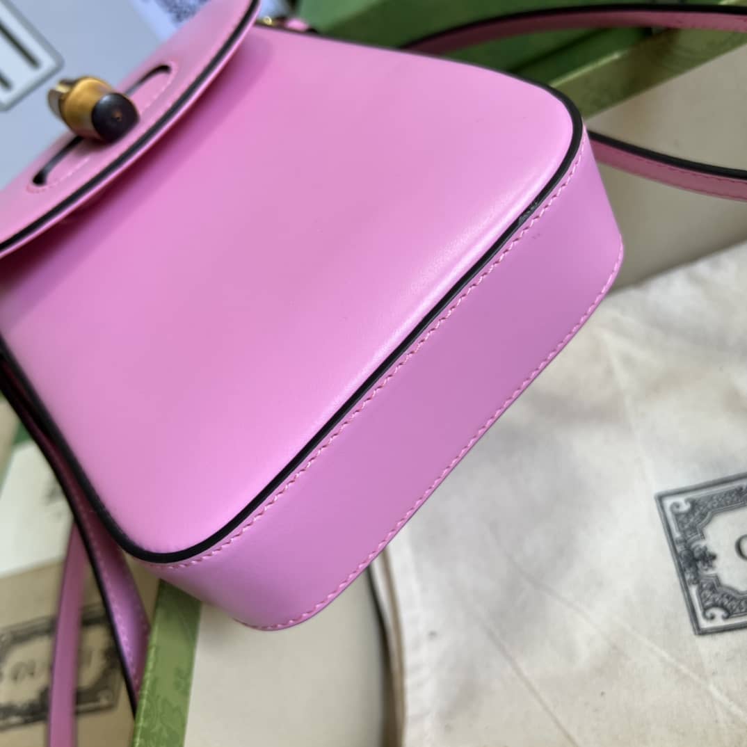 Gucci Bamboo Mini Crossbody Handbag 702106 Replica