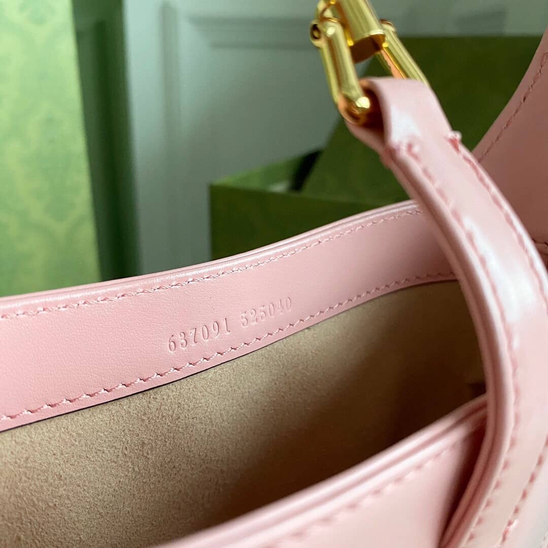 Gucci Jackie 1961 Mini Shoulder Bag Replica Pink 637091