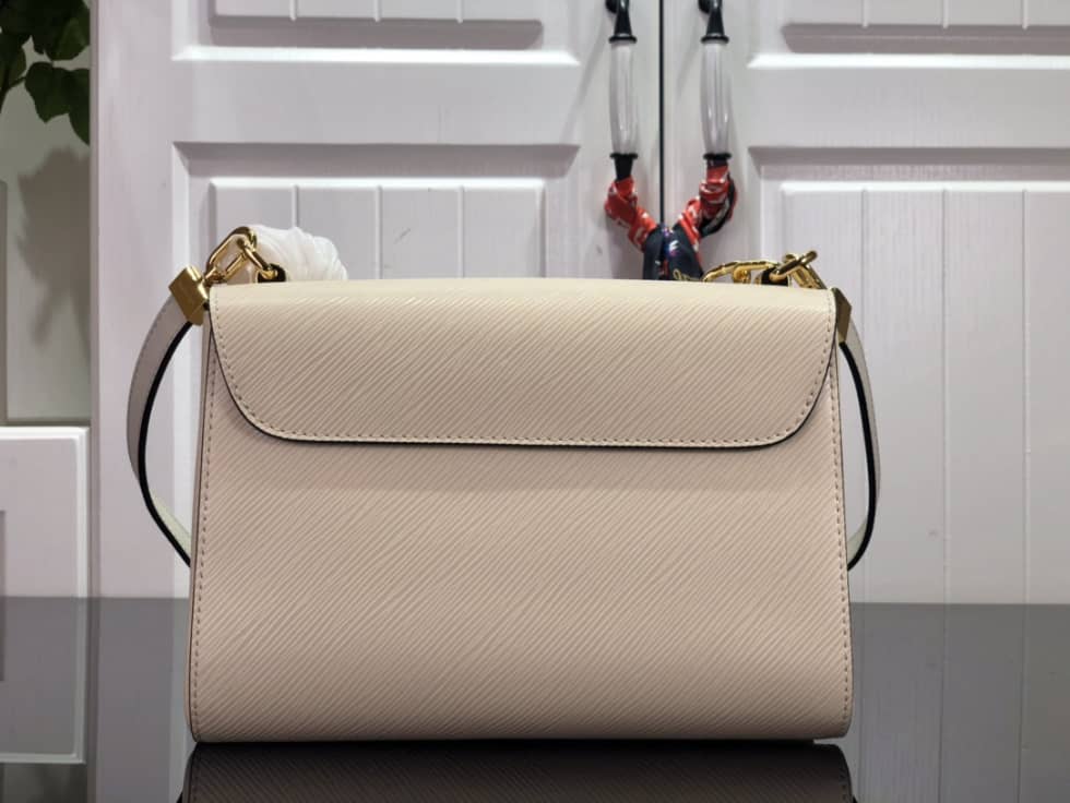 Louis Vuitton Twist MM Epi Grained Leather Beige M59403 Replica Crossbody Bag