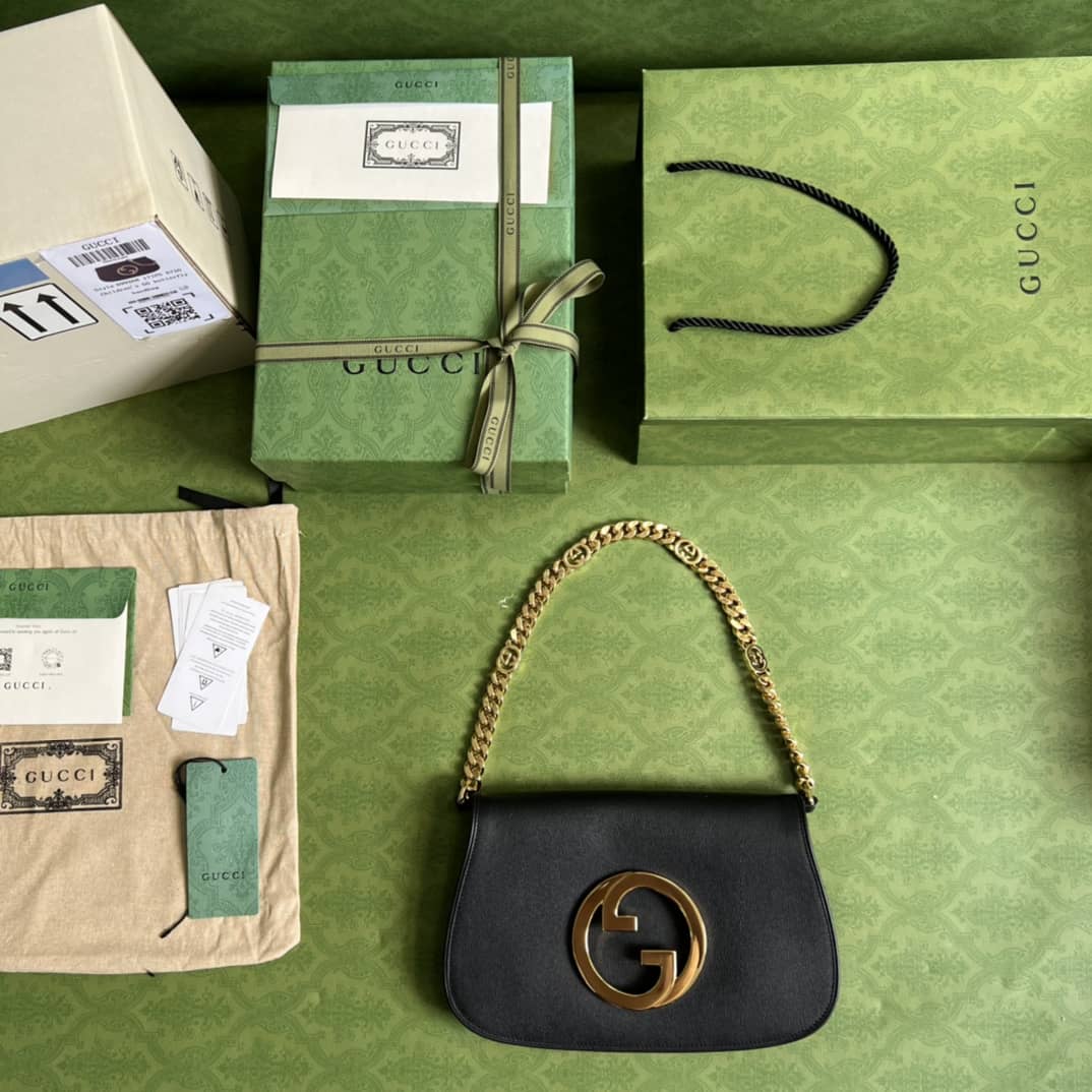 Gucci Blondie Black 699268 Replica Shoulder Bag