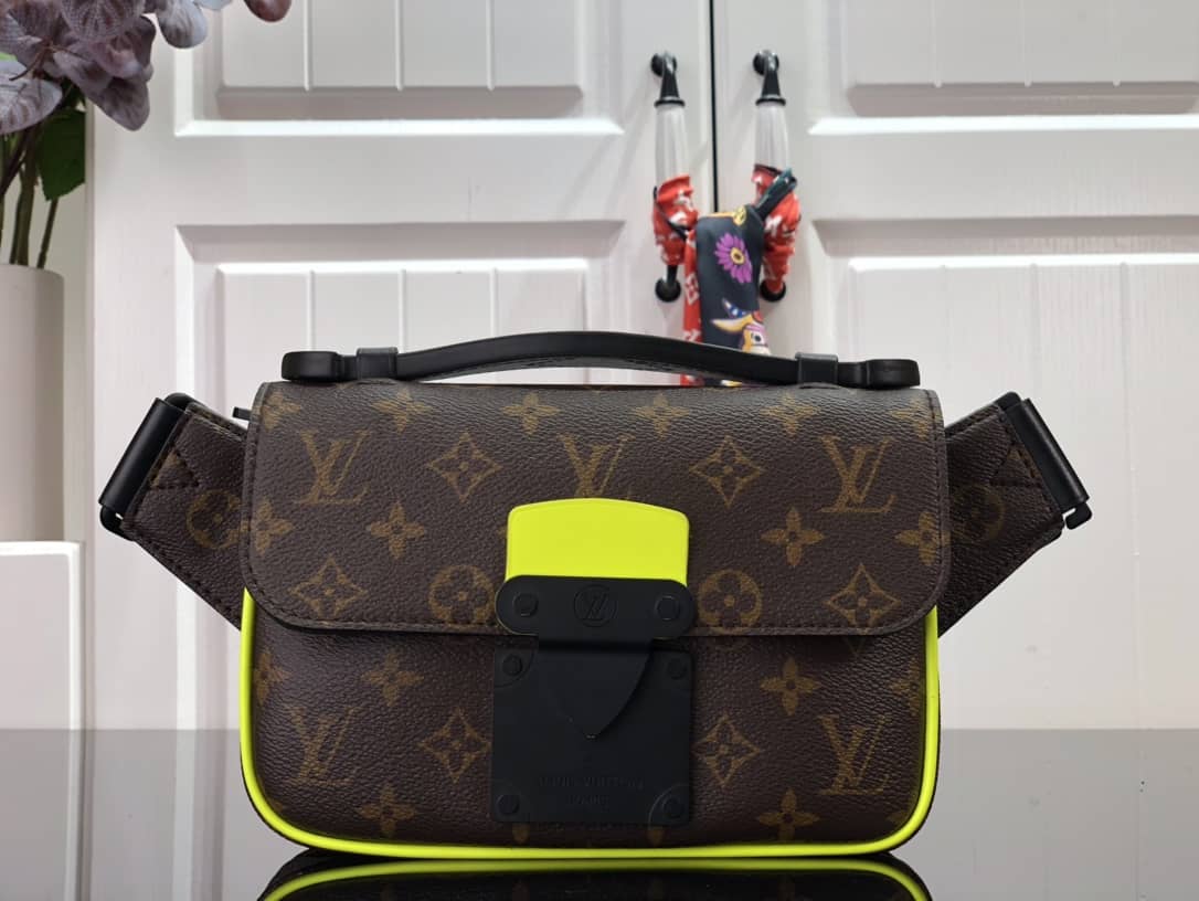 Louis Vuitton S Lock Replica Sling Bag Yellow M45807