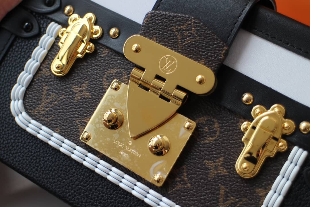 Louis Vuitton Monogram Canvas Petite Malle Replica Handbag M55436