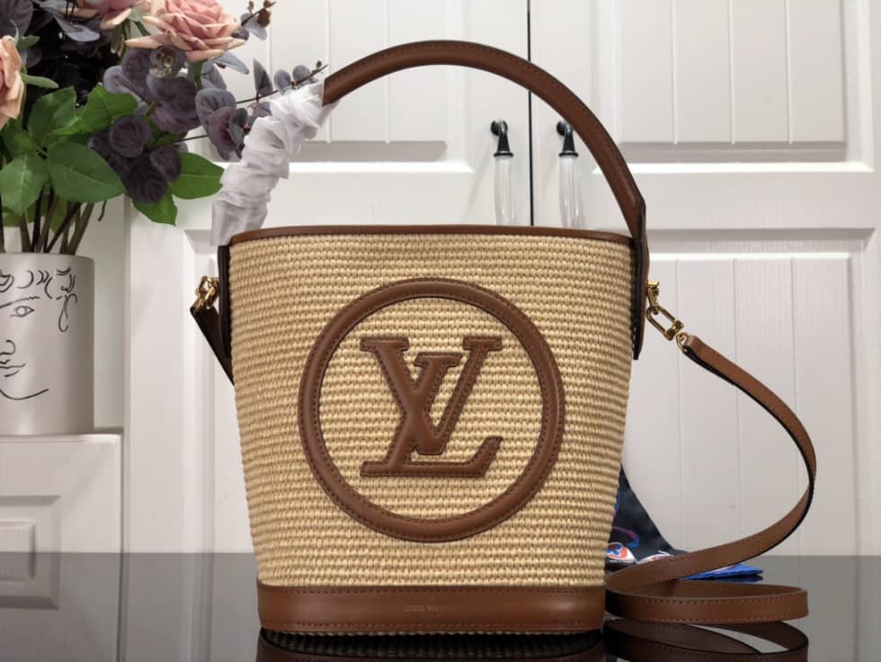 Louis Vuitton Petit Caramel Brown M59962 Replica Bucket Bag