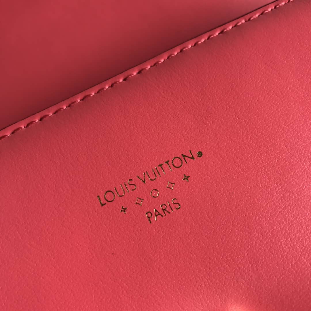 Louis Vuitton Pont9 Neuf Leather Replica Shoulder Bag Red M55948