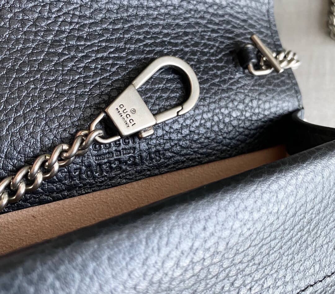Gucci Dionysus GG Supreme Super Mini Bag Replica Black 476432