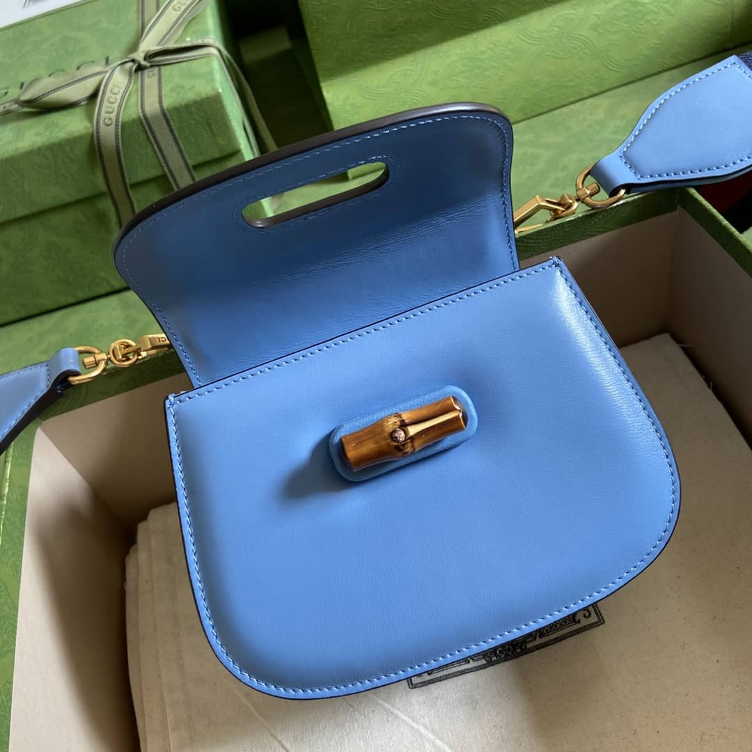 Gucci Bamboo 1947 Mini Top Handle Shoulder Bag 686864 Replica