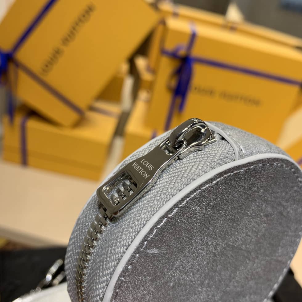 Louis Vuitton Trio Pouch Glitter Silver M59682 Replica