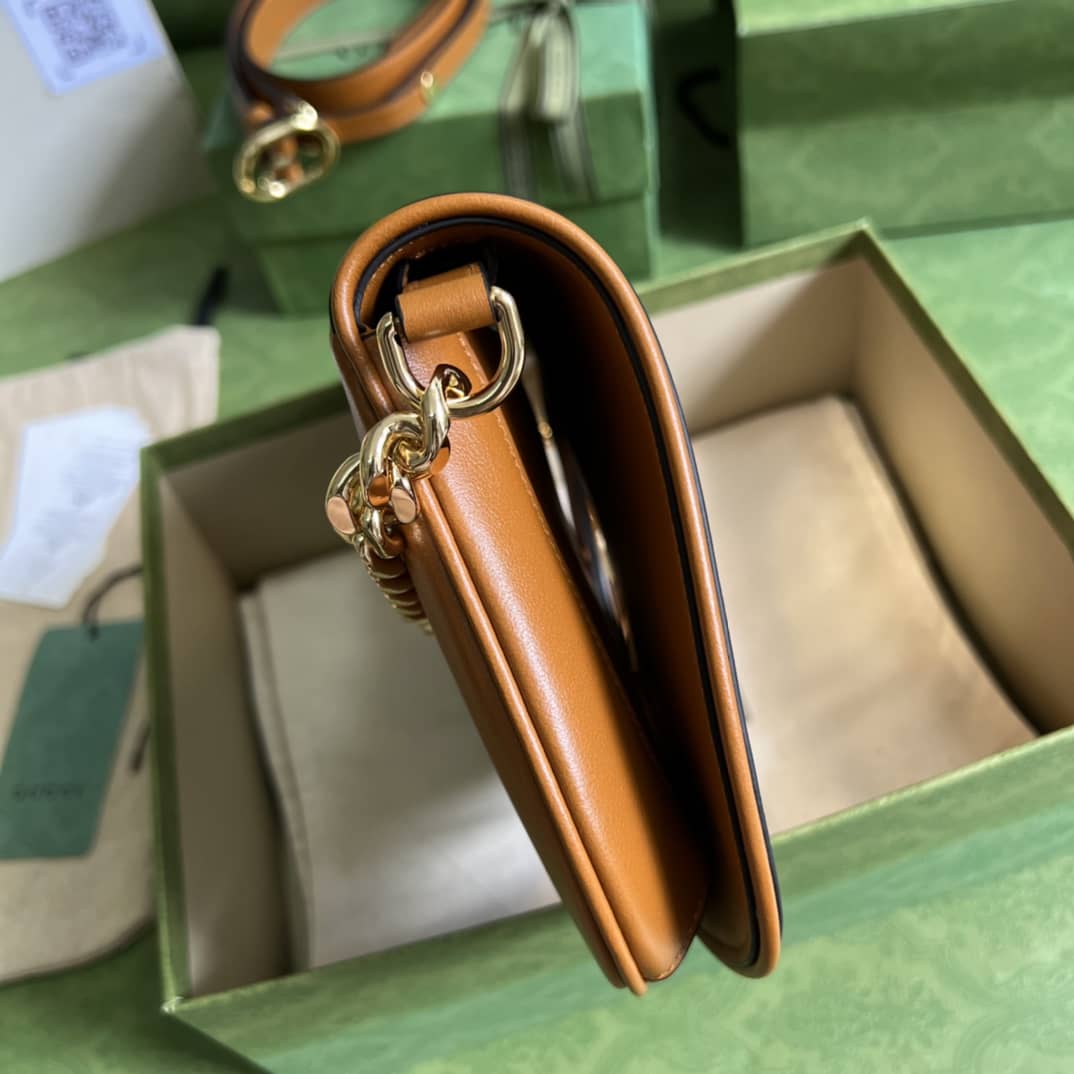 Gucci Blondie Yellow 699268 Replica Shoulder Bag