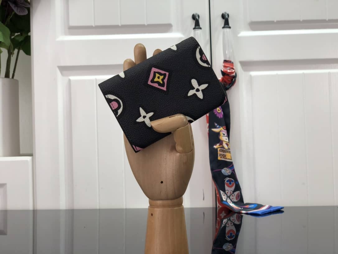 Louis Vuitton Dupe Purses Monogram Rosalie Coin Porto  Black M80755