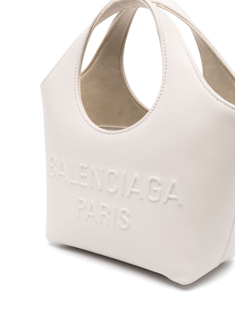 Balenciaga Bag Dupe Mary-Kate XS leather tote bag