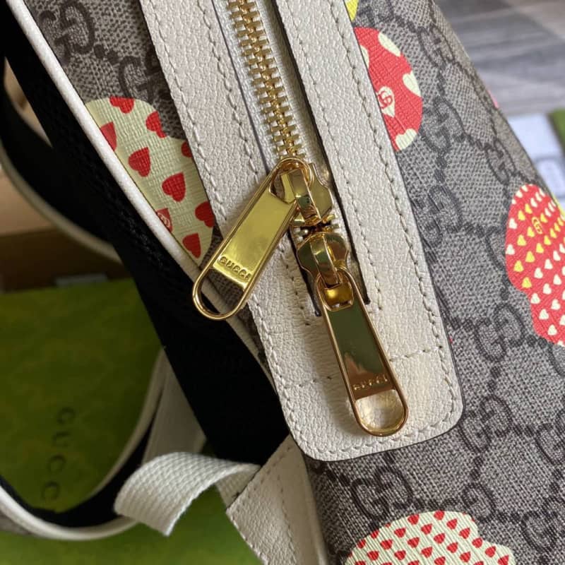 Gucci Disney Small Supreme Replica Backpack Brown 552884