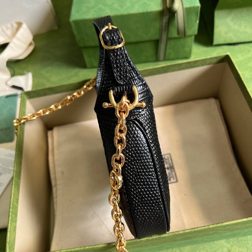 Gucci Jackie 1961 Mini Shoulder Bag Black 675799 Replica