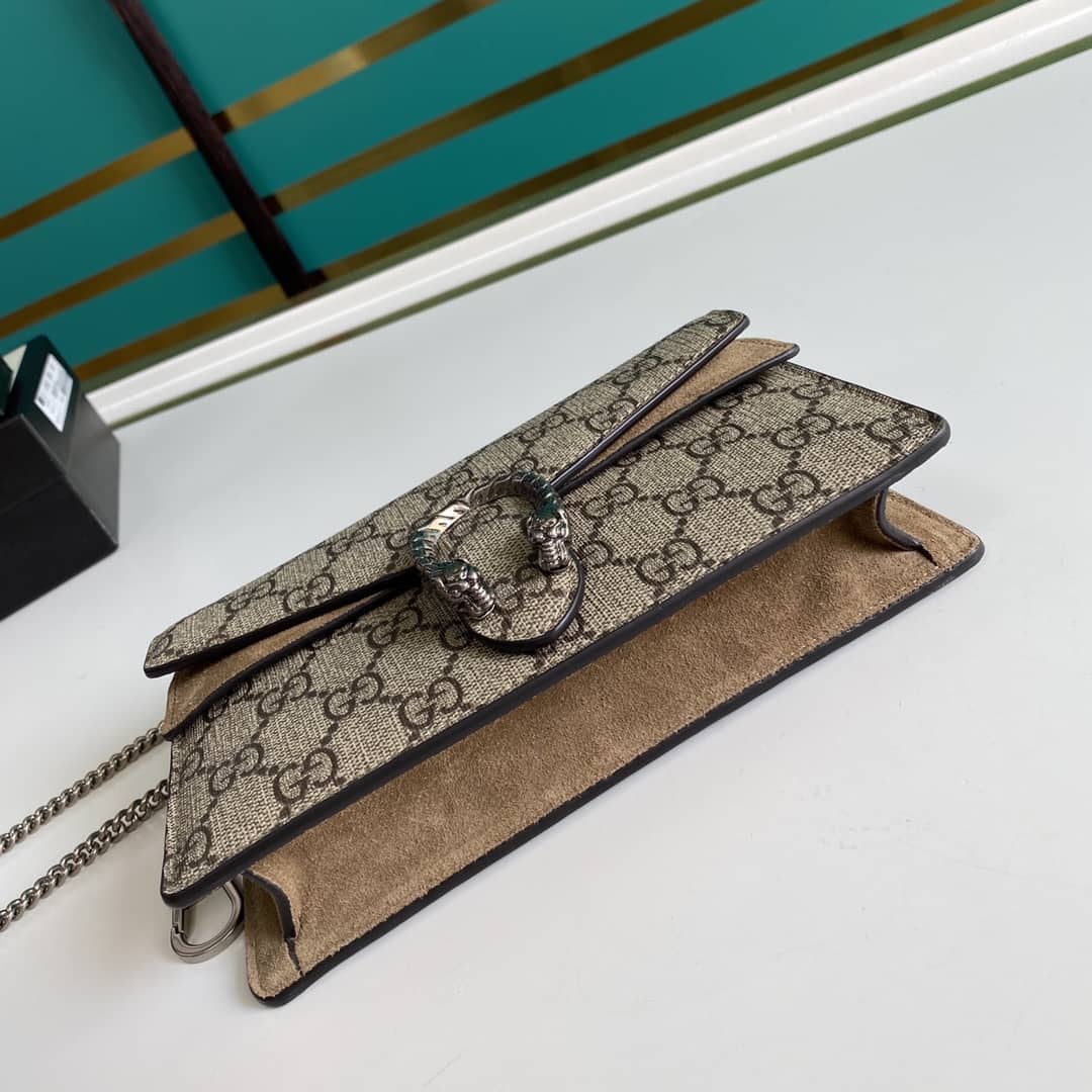 Gucci Dionysus GG Tweed Super Small Crossbody Bag Replica 476430