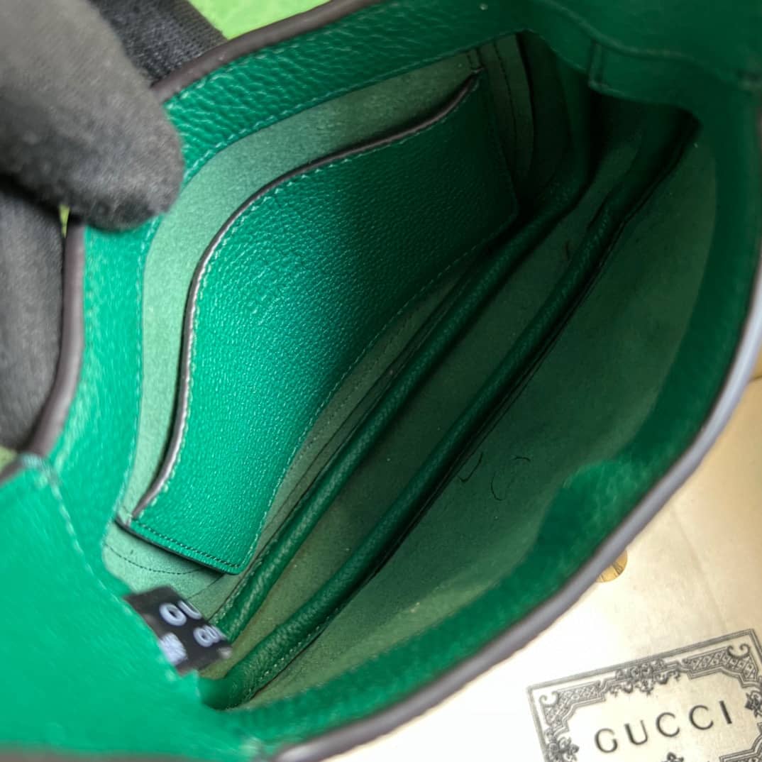 Gucci Jackie 1961 Mini Hobo Bag Black 637091 Replica
