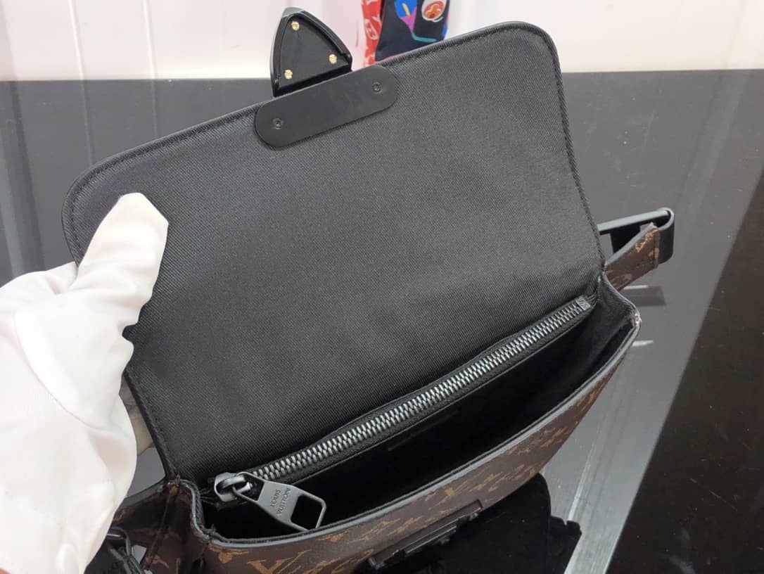 Louis Vuitton S Lock Replica Sling Bag Brown M45807