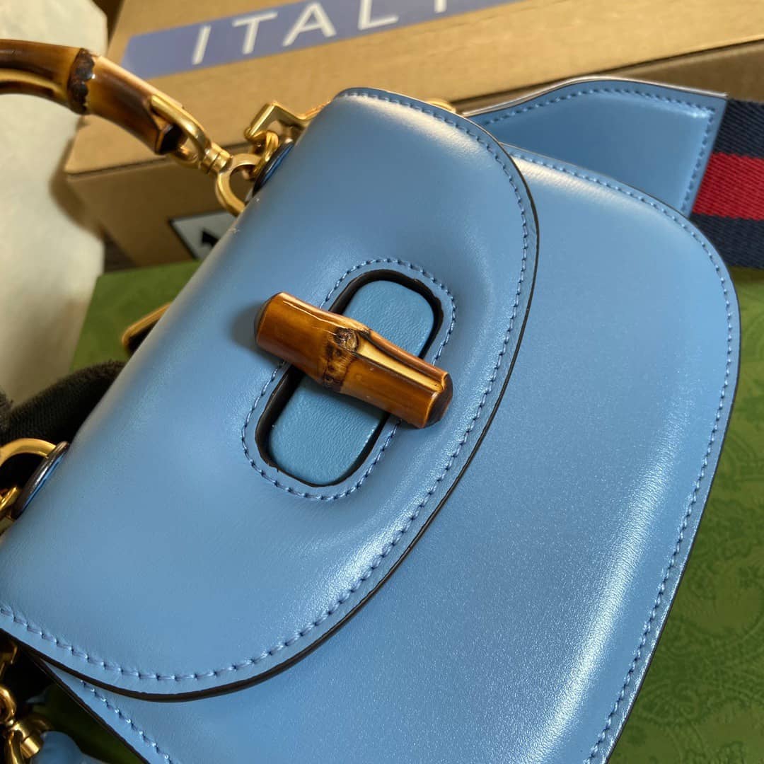 Gucci Bamboo 1947 Mini Top Handle Shoulder Bag 686864 Replica