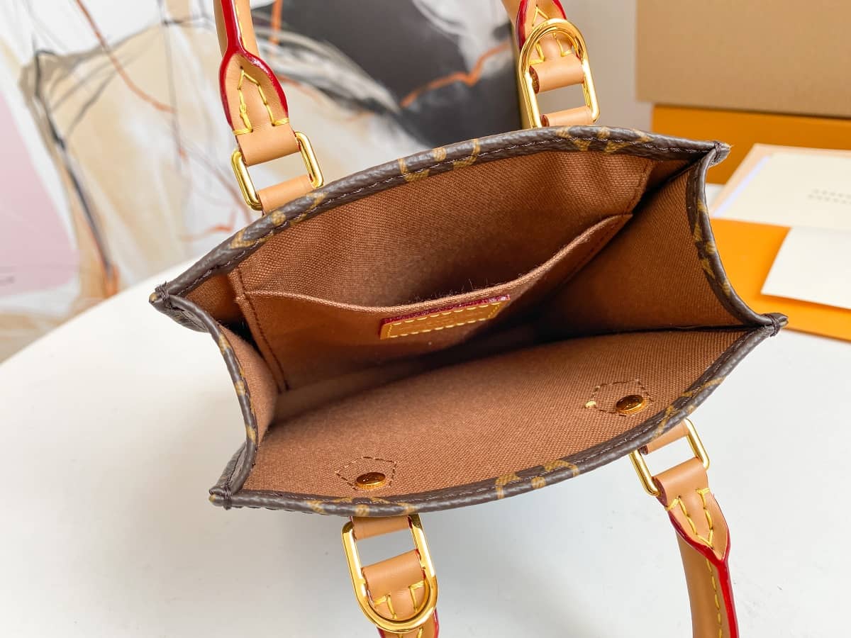 Louis Vuitton Monogram Petit Sac Plat 2Way Replica Shoulder Bag M69442