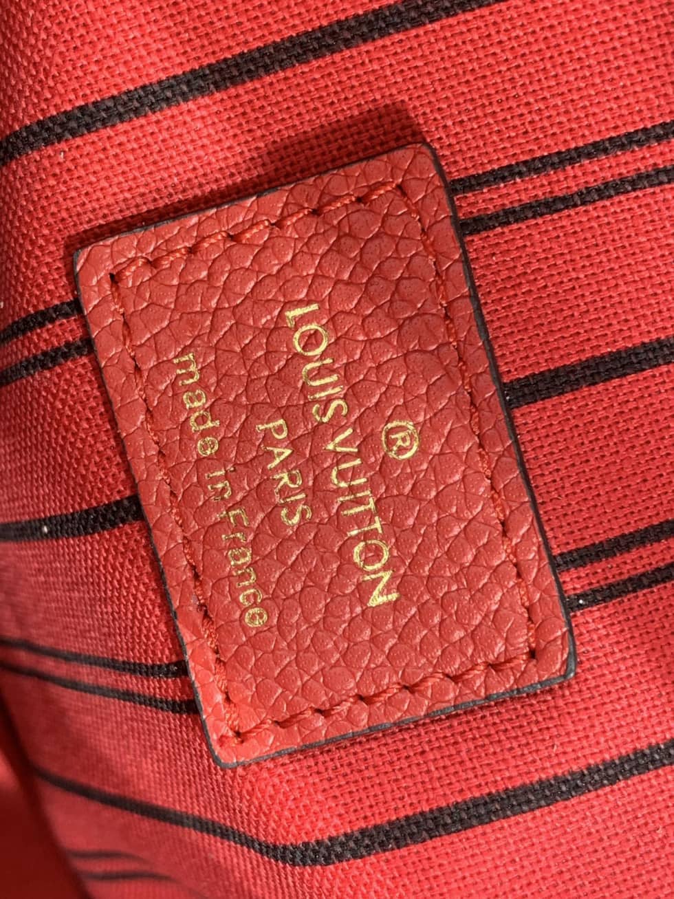 Louis Vuitton Pochette Metis Marine Leather Red M44071 Replica Shoulder Bag