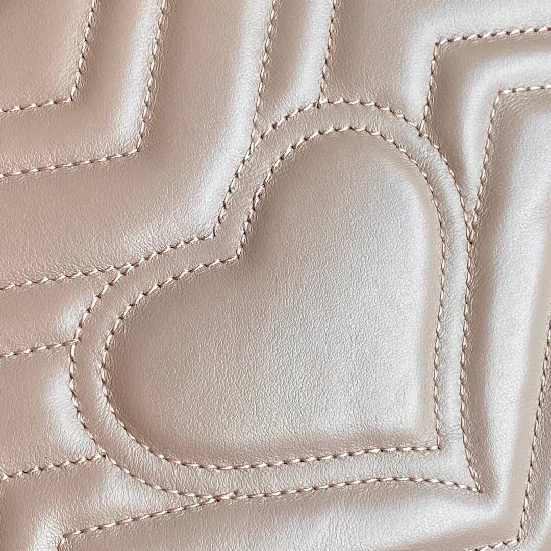 Gucci Marmont Dupe GG Marmont Replica Bag Pink 498100