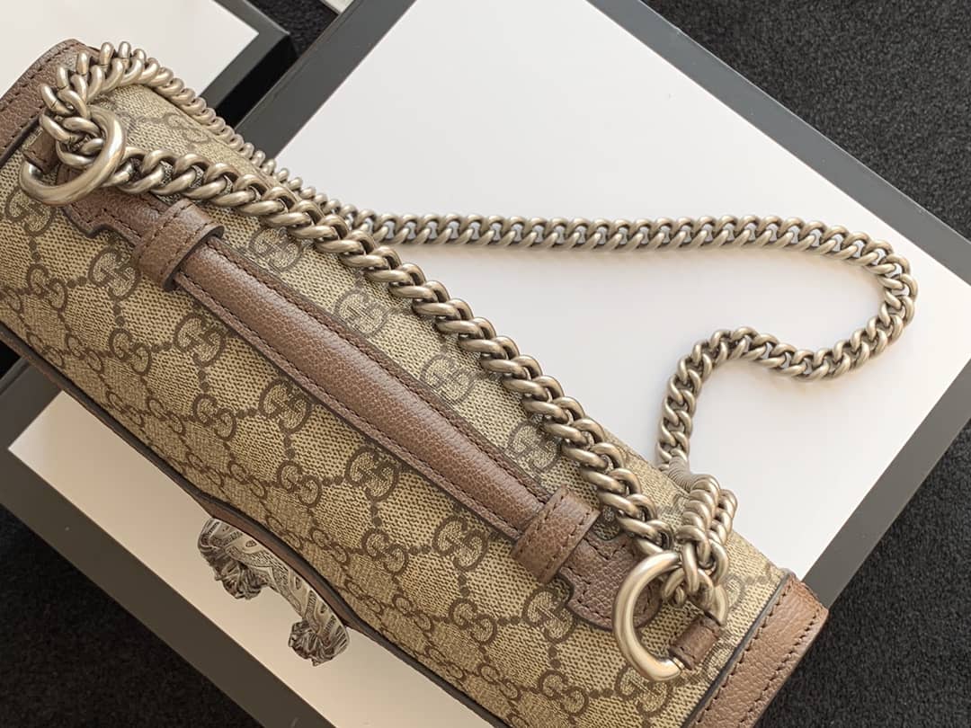 Gucci Dionysus GG Top Handle Bag Replica Brown 621512