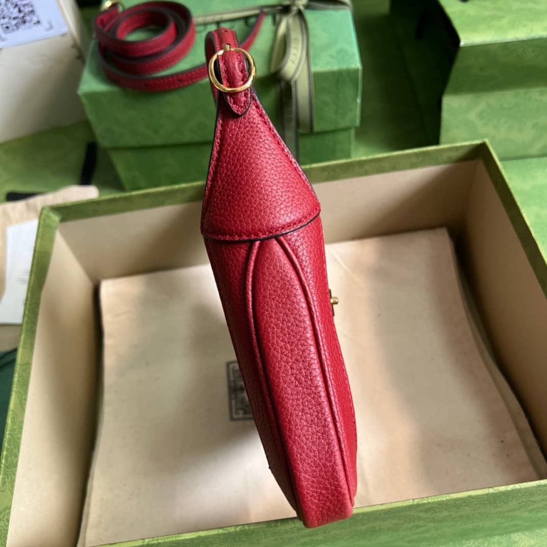 Gucci Jackie 1961 Mini Hobo Bag Red 637091 Replica