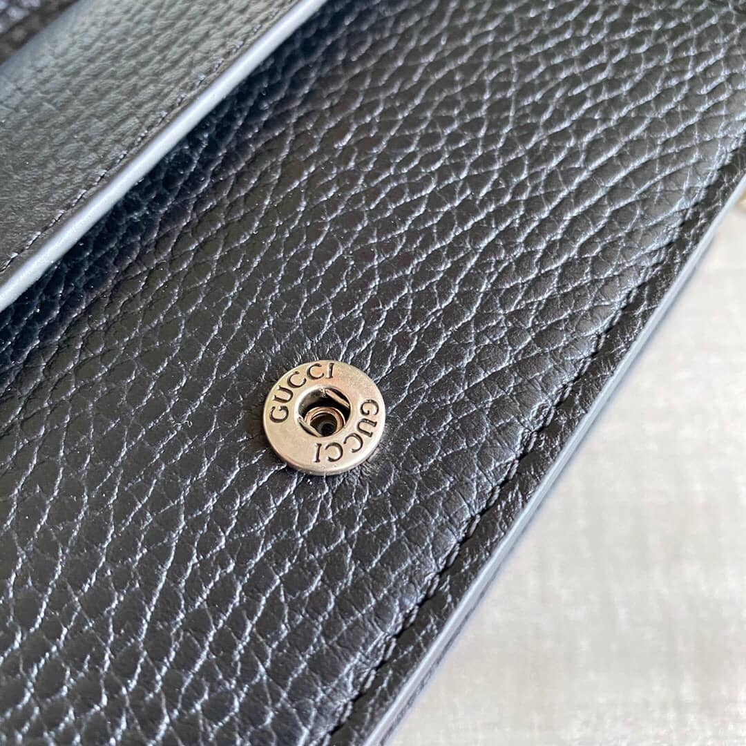 Gucci Dionysus GG Supreme Super Mini Bag Replica Black 476432