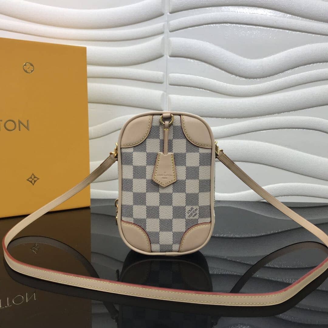 Louis Vuitton Neokapi Vertical Pouch Replica Beige N60360