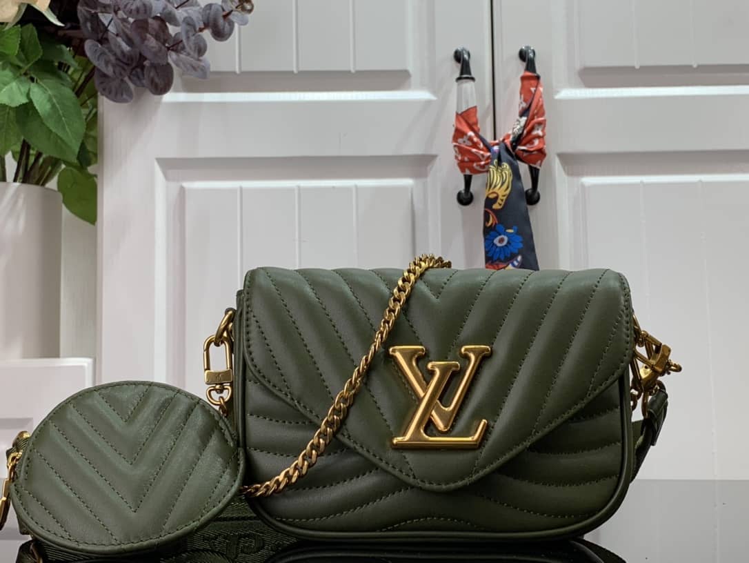 Louis Vuitton New Wave Multi Replica Pochette Green M56466