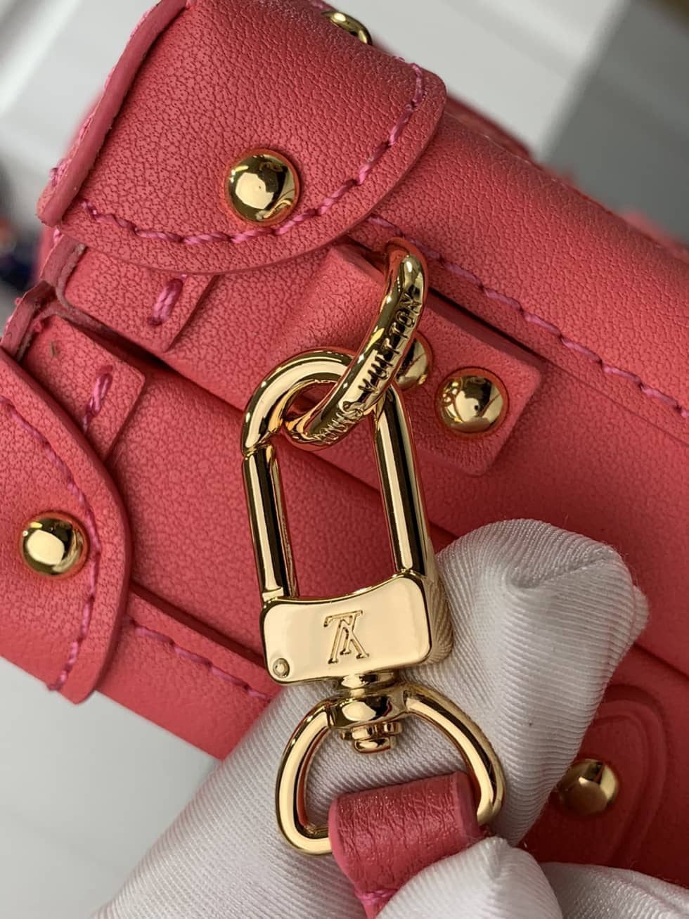 Louis Vuitton Petite Malle Flou Pink M20745 Replica Trunk Box