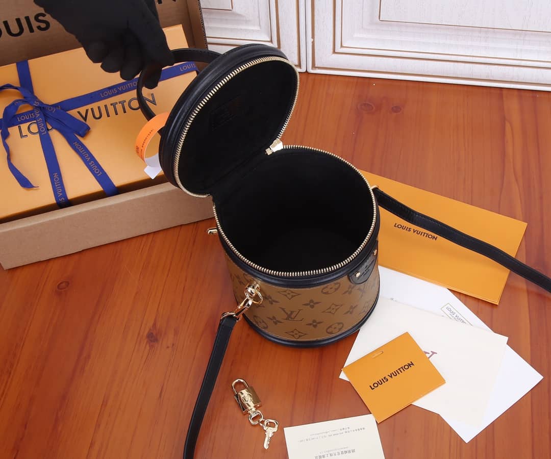 Louis Vuitton Cannes Monogram Reverse Womens Vanity Bag Replica M43986