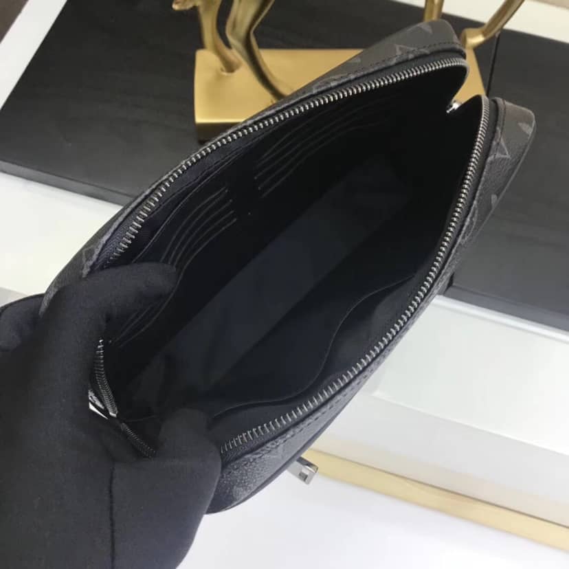 Louis Vuitton PM Monogram Eclipse Trousse Toilette Replica Pouch M43384