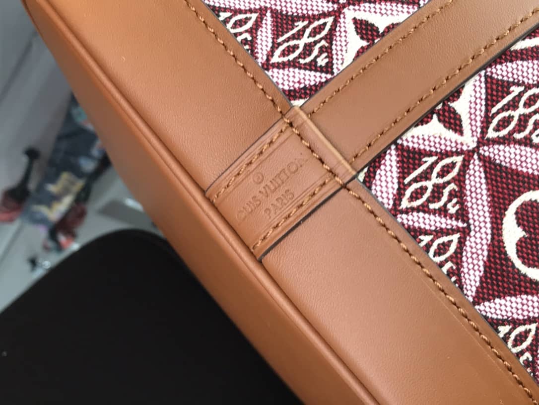 Louis Vuitton Monogram Jacquard Since 1854 Petit NOE Replica Bag M57154