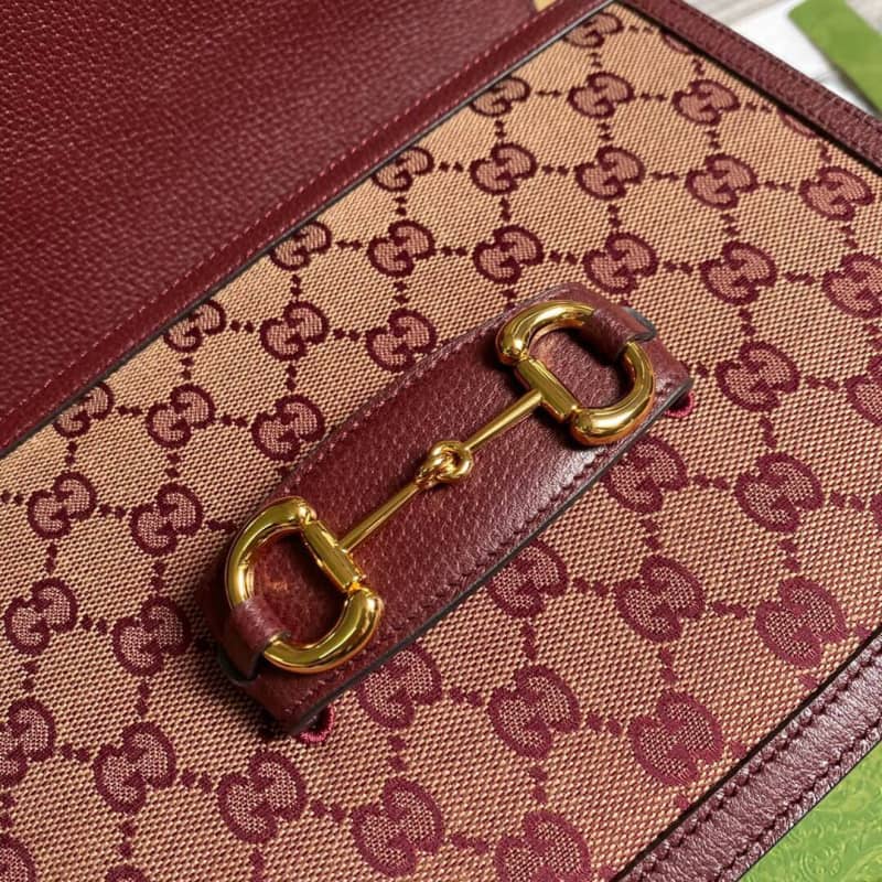 Gucci Horsebit 1955 Shoulder Bag Replica Red 602204