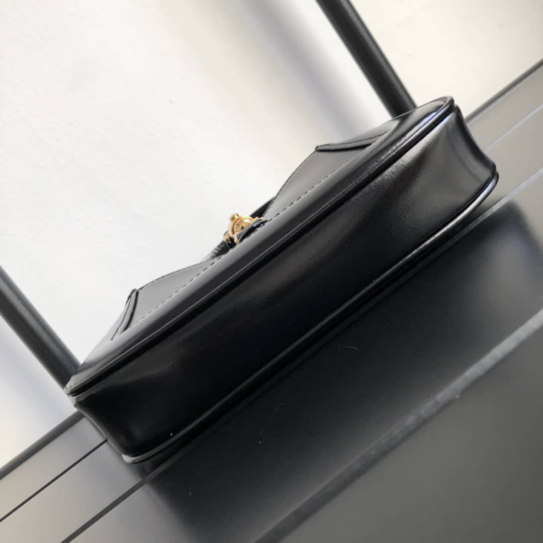Gucci Jackie 1961 Mini Shoulder Bag Replica Black 637092