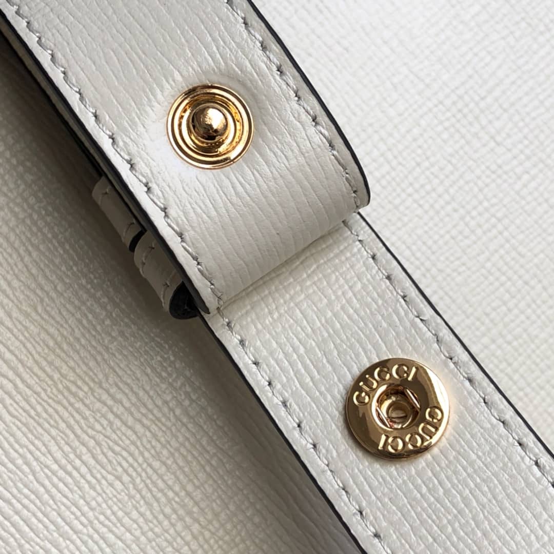 Gucci Horsebit 1955 Shoulder Bag Replica White 602204