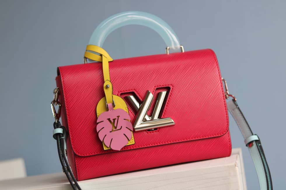 Louis Vuitton Epi Twist PM Chain Red M50332 Replica Crossbody Bag