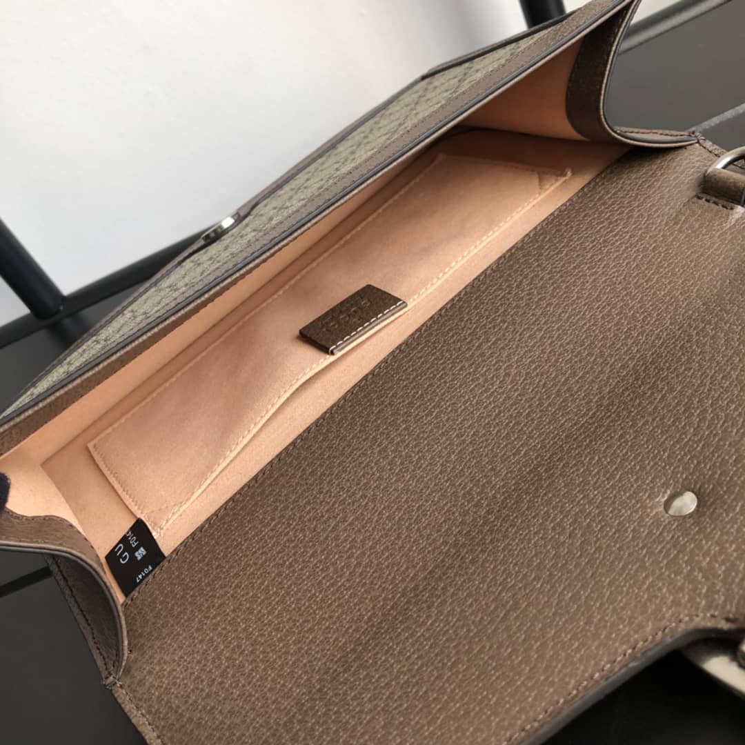 Gucci Dionysus Clutch Supreme Canvas Bag Replica 621197