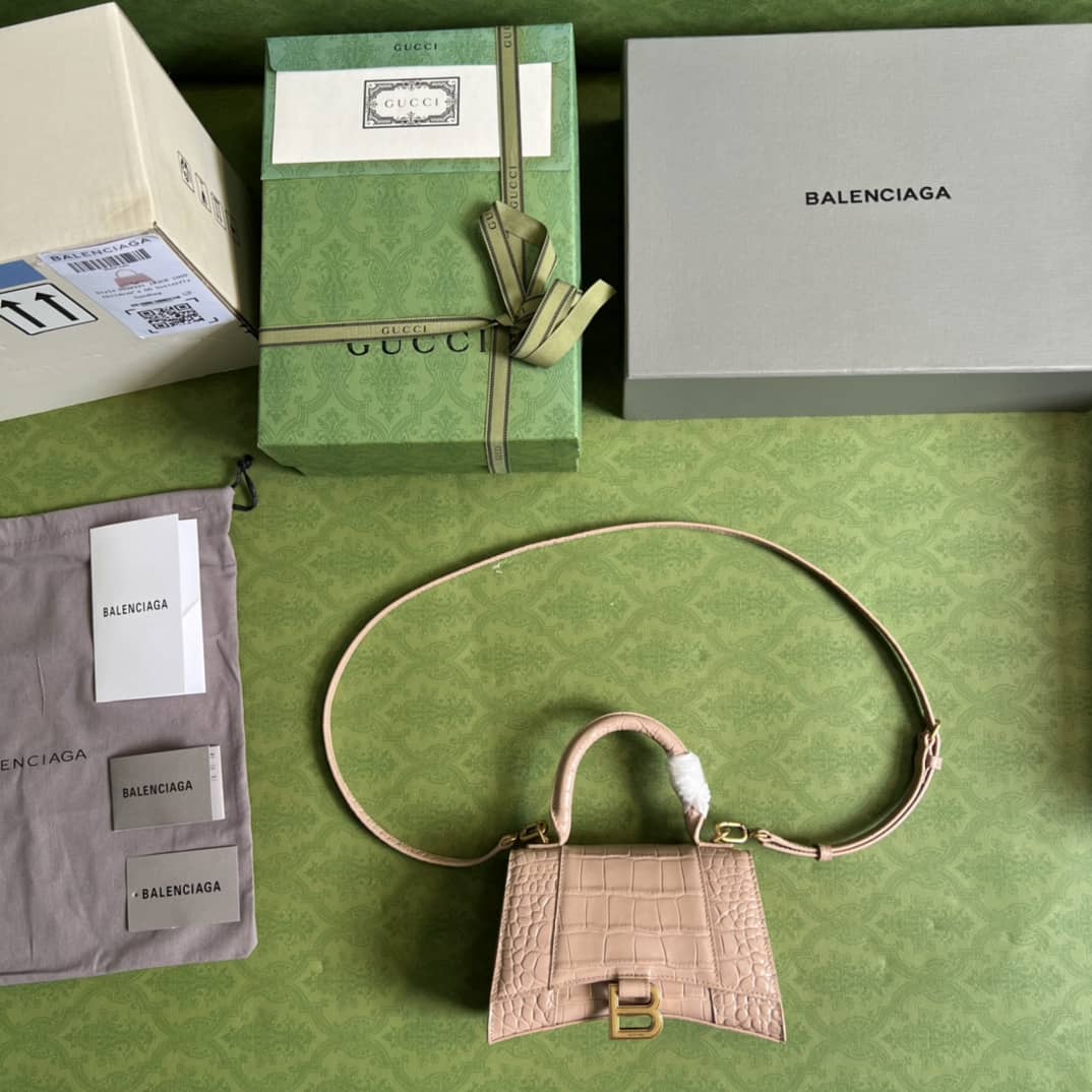 Gucci Balenciaga Hourglass Top-handle Tote Bag 5928331 Replica